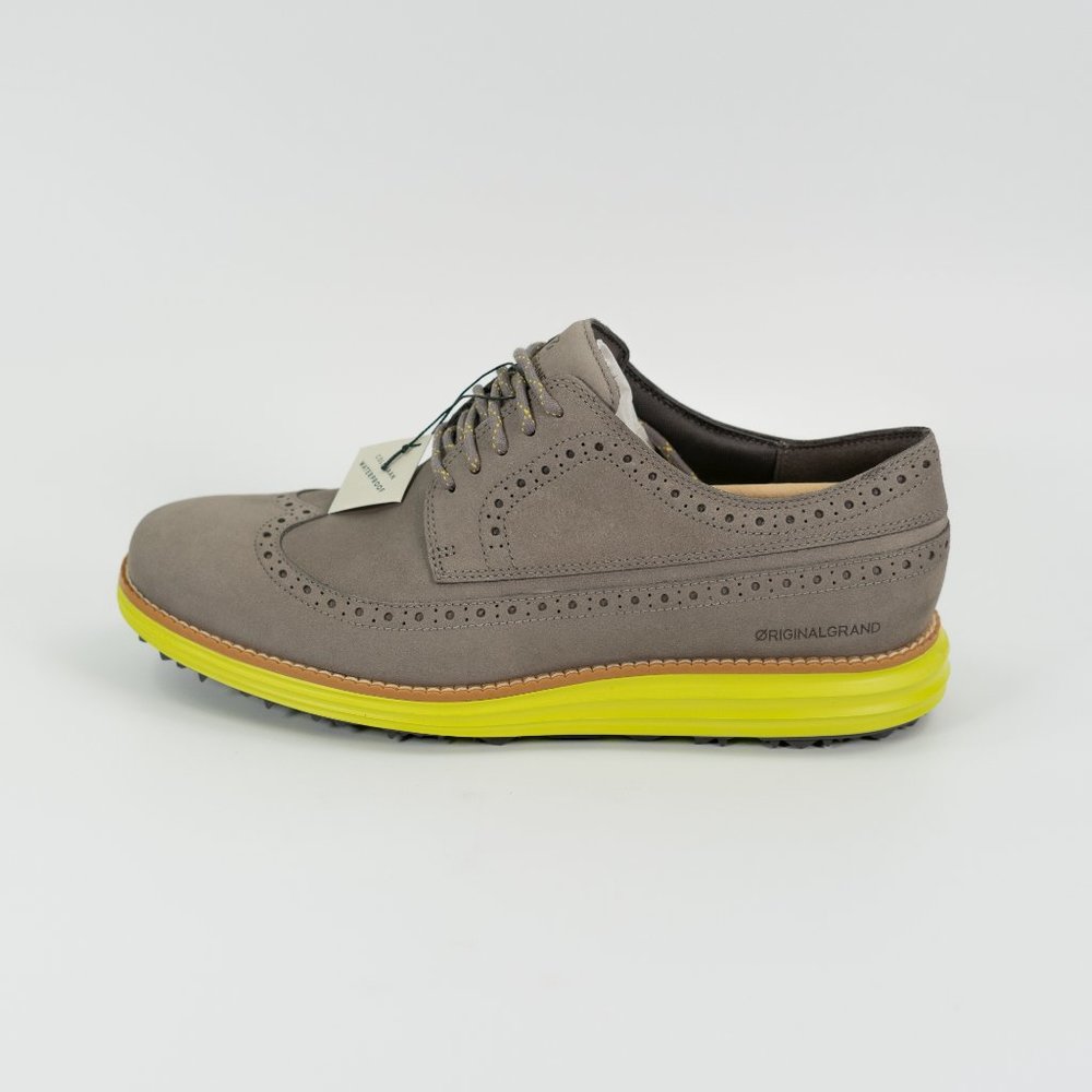 Cole Haan Zerogrand OG Wingtip Oxford Golf C34005 Waterproof WP Cleats 8 - 13 - Picture 5 of 9